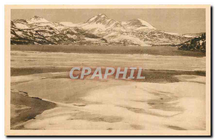 CPA La Bouillouse Pyr Or Degel de l'Etang et Pic Peric 