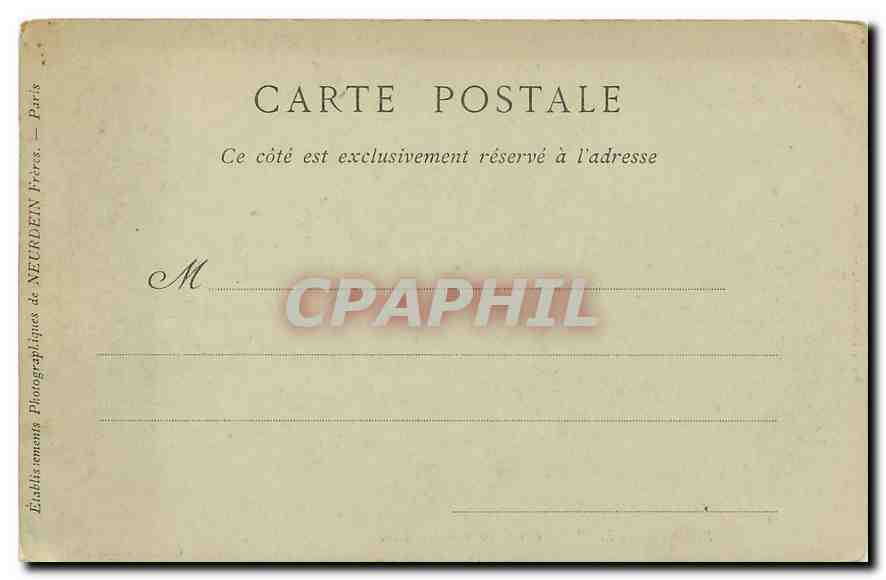 CPA Rennes Le Thabor et l'Eglise Sainte Melaine  — Rückseite