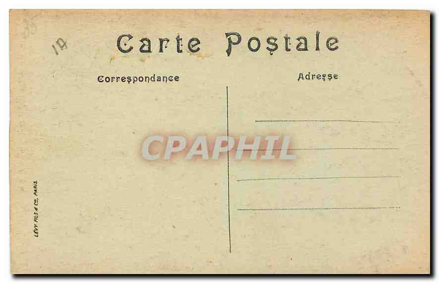 CPA Rennes Panneau de la Maison Francois I Gabrielle d'Estree  — Rückseite