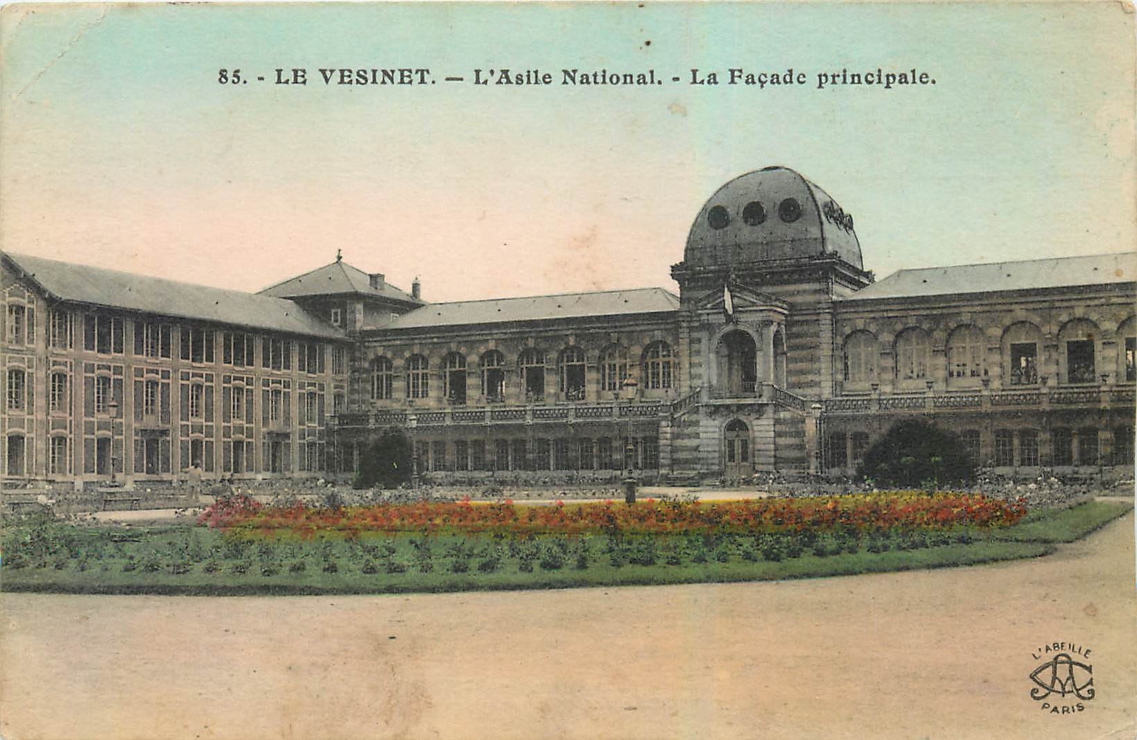 CPA Le Vesinet L'Asile National La Facade principale 