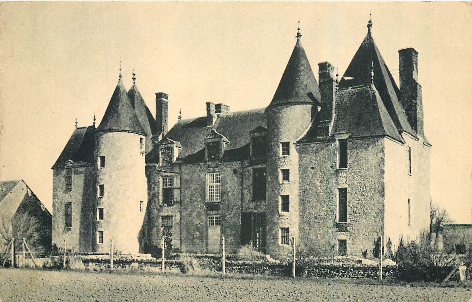 CPA Loigny la Bataille E et L Chateau de Villepion ou Sonis et Charette 