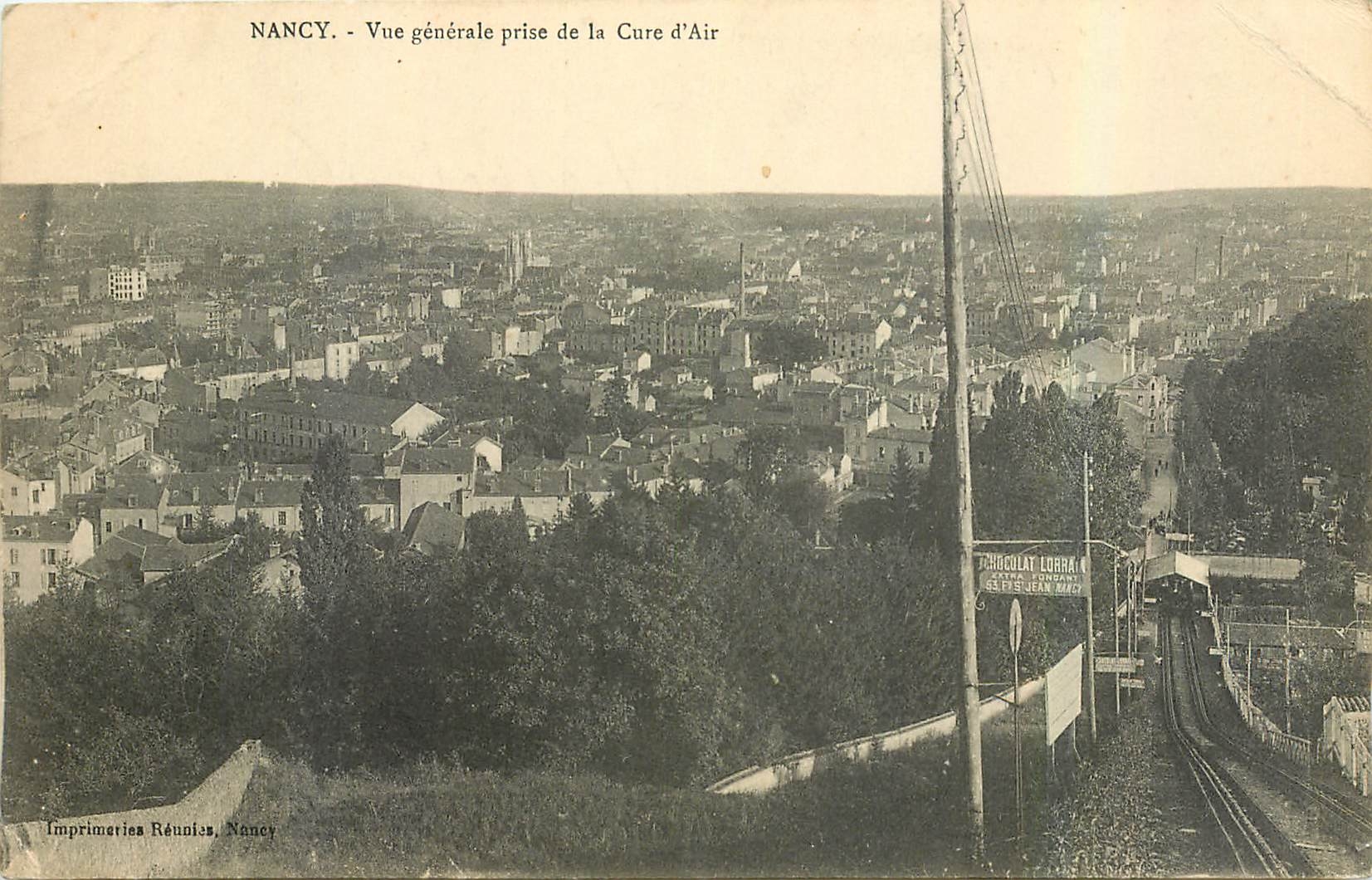 CPA Nancy Vue generale prise de la Cure d'Air 