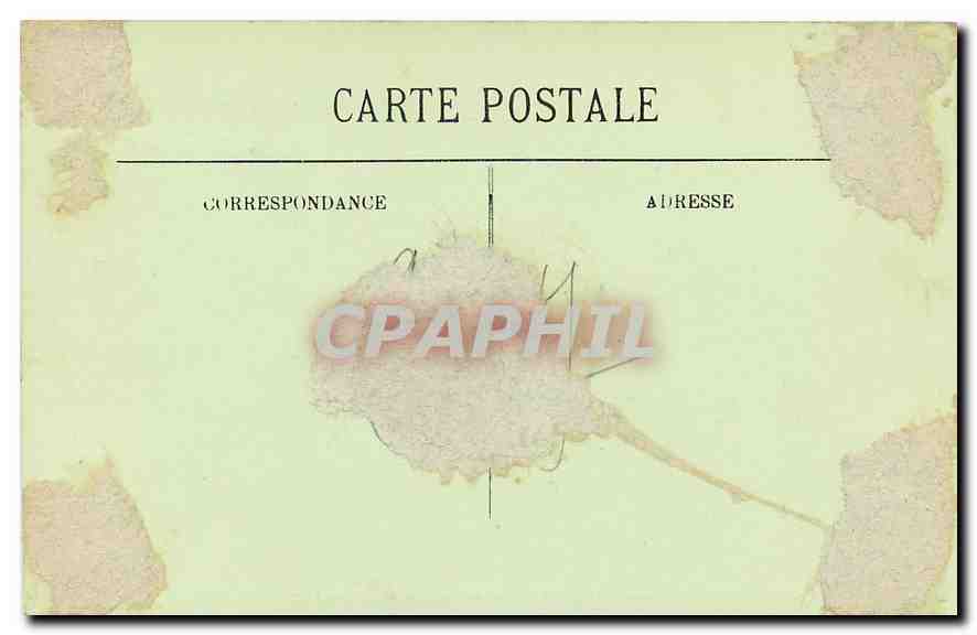 Fontainebleau — La Forêt — Le Rocher de Milet et de Rousseau — LL. — N°300 — Verso