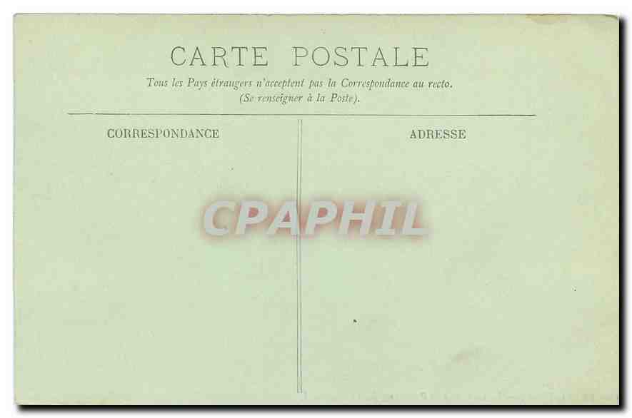 CPA Royat Le Casino et le Parc pris du Viaduc  — Rückseite