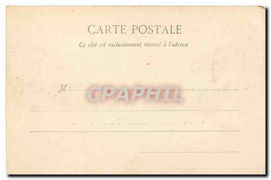 CPA Clermont Ferrand Caserne Desaix Militaria — Rückseite