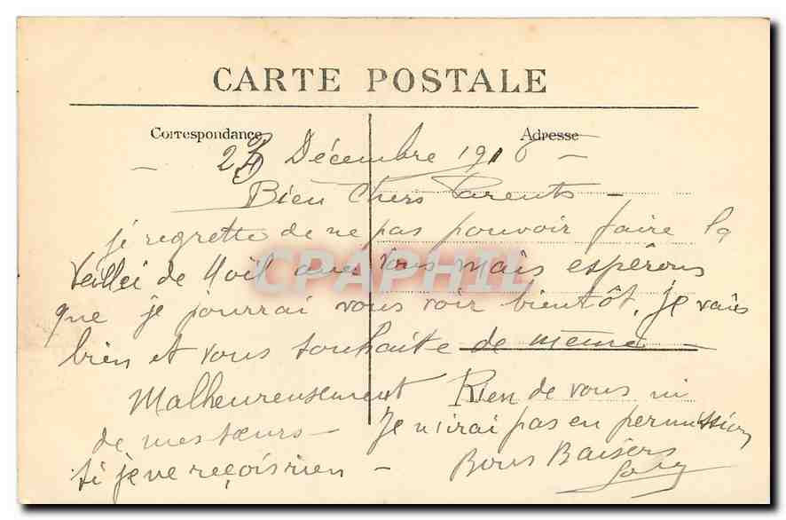 CPA Maisons Laffitte Le Chateau Salle a Manger d'ete  — Back