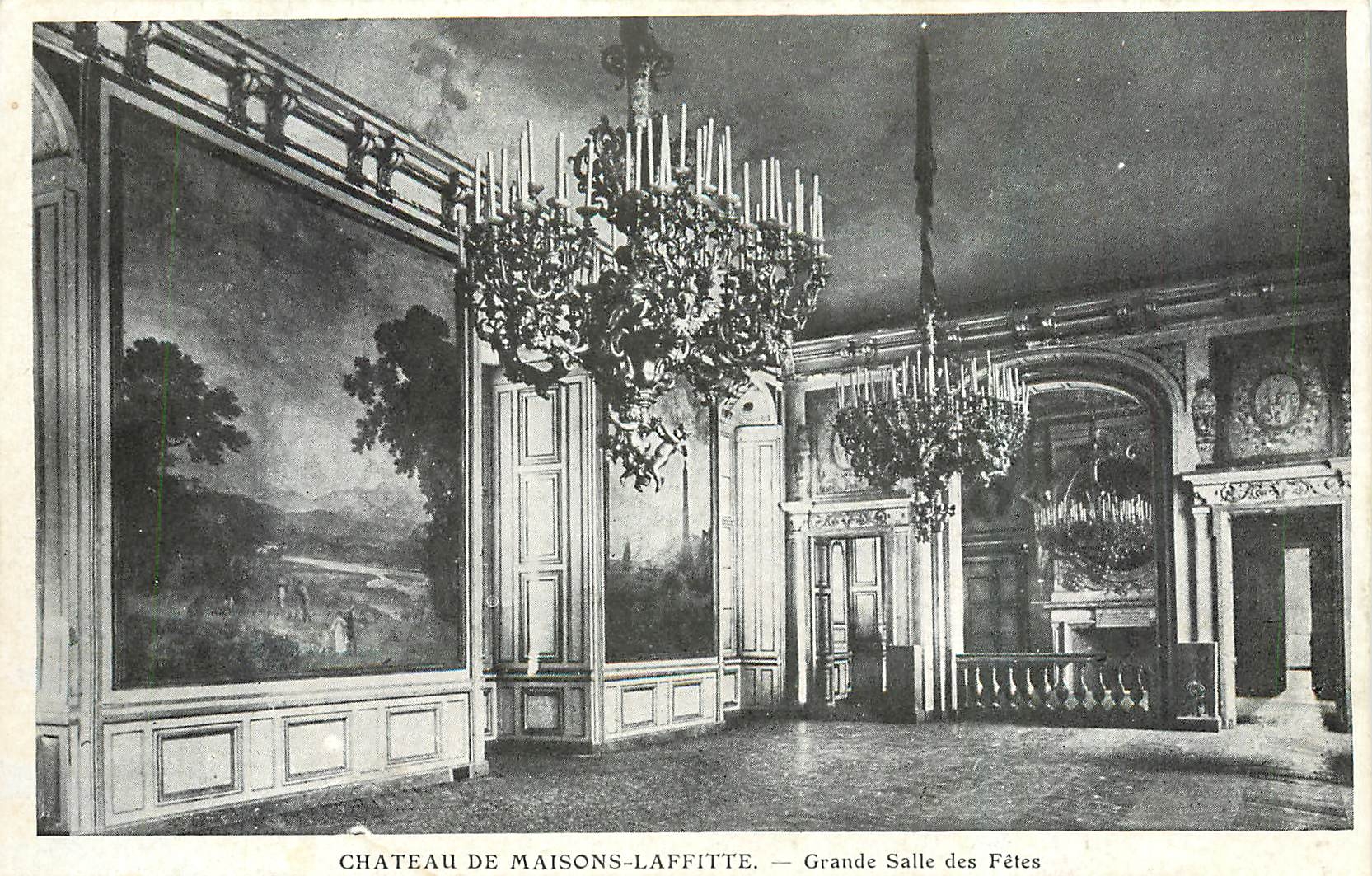 CPA Chateau de Maisons Laffitte Grande Salle des Fetes 