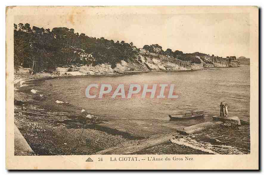 CPA La Ciotat L'Anse du Gros Nez 