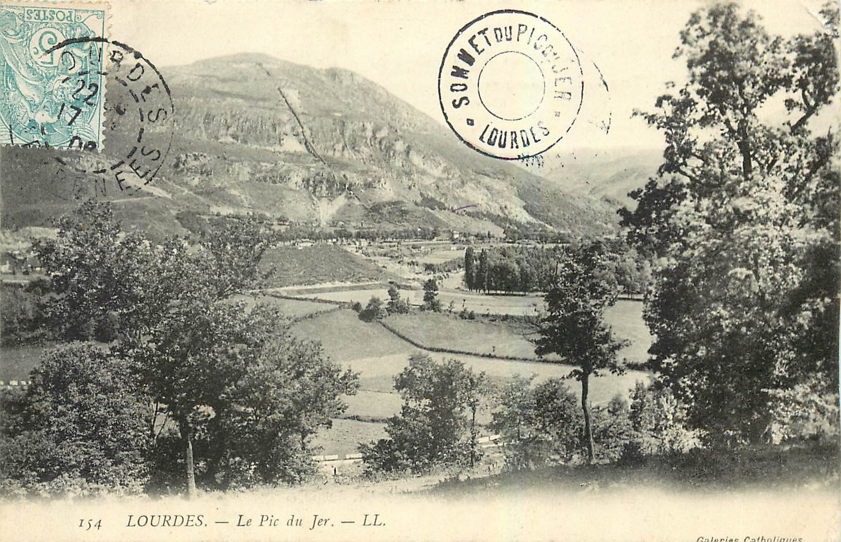 CPA Lourdes Le Pic du Jer 