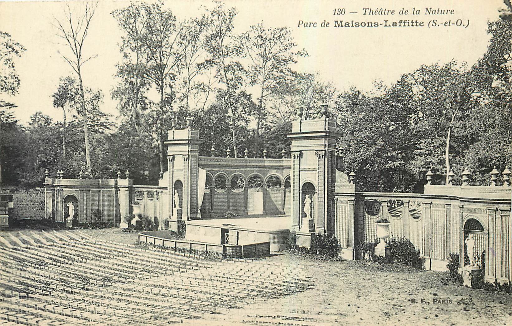CPA Theatre de la Nature Parc de Maisons Laffitte S et O 