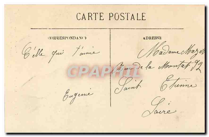 Le Puy — Statue colossale de Notre-Dame de France sur le Rocher Corneille — LL. — Verso