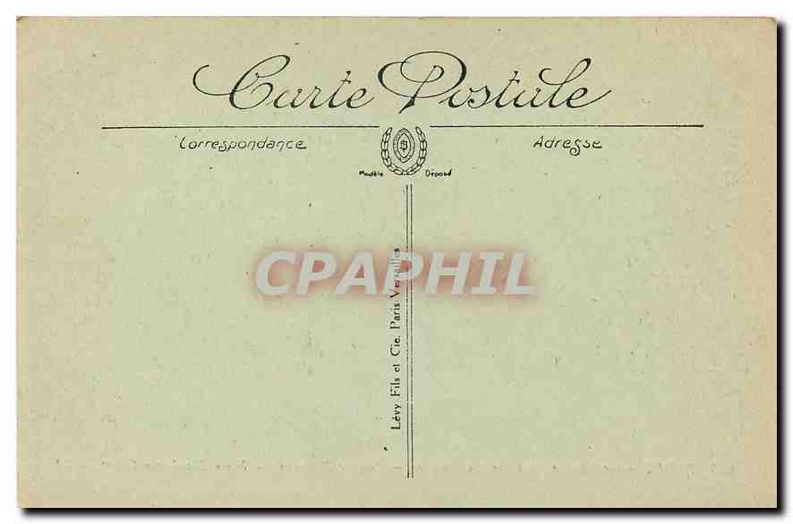 CPA Paris Le Louvre Cour du Manege  — Rückseite