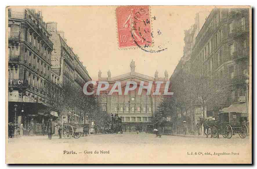 CPA Paris Gare du Nord 