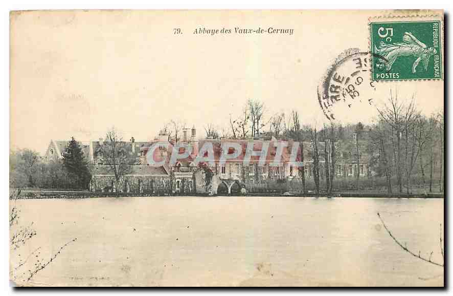 CPA Abbaye des Vaux de Cernay 