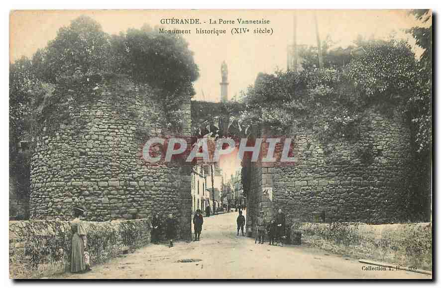 CPA Guerande La Porte Vannetaise Monument historique 