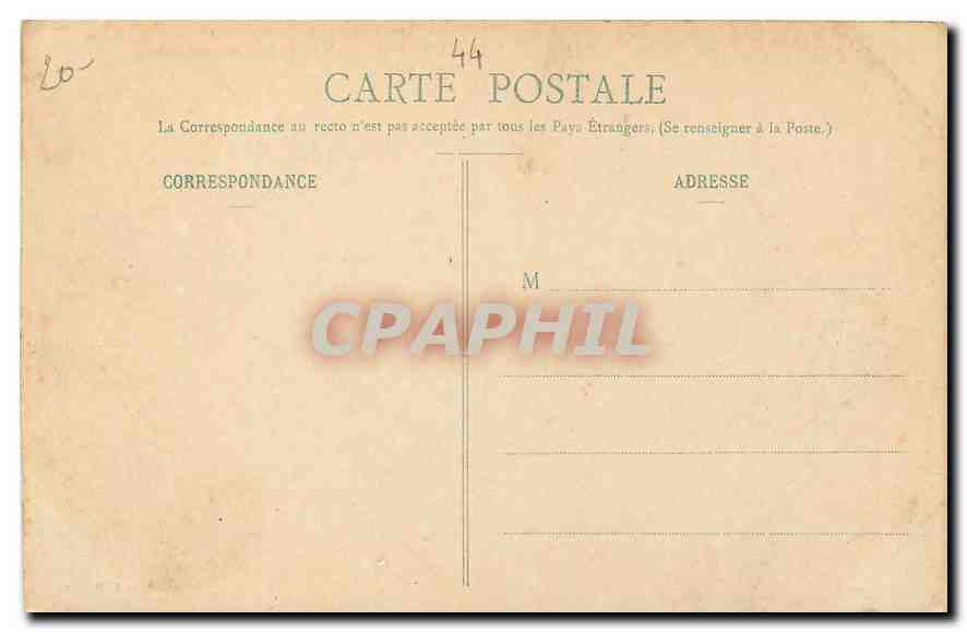 CPA Guerande La Porte Vannetaise Monument historique  — Back