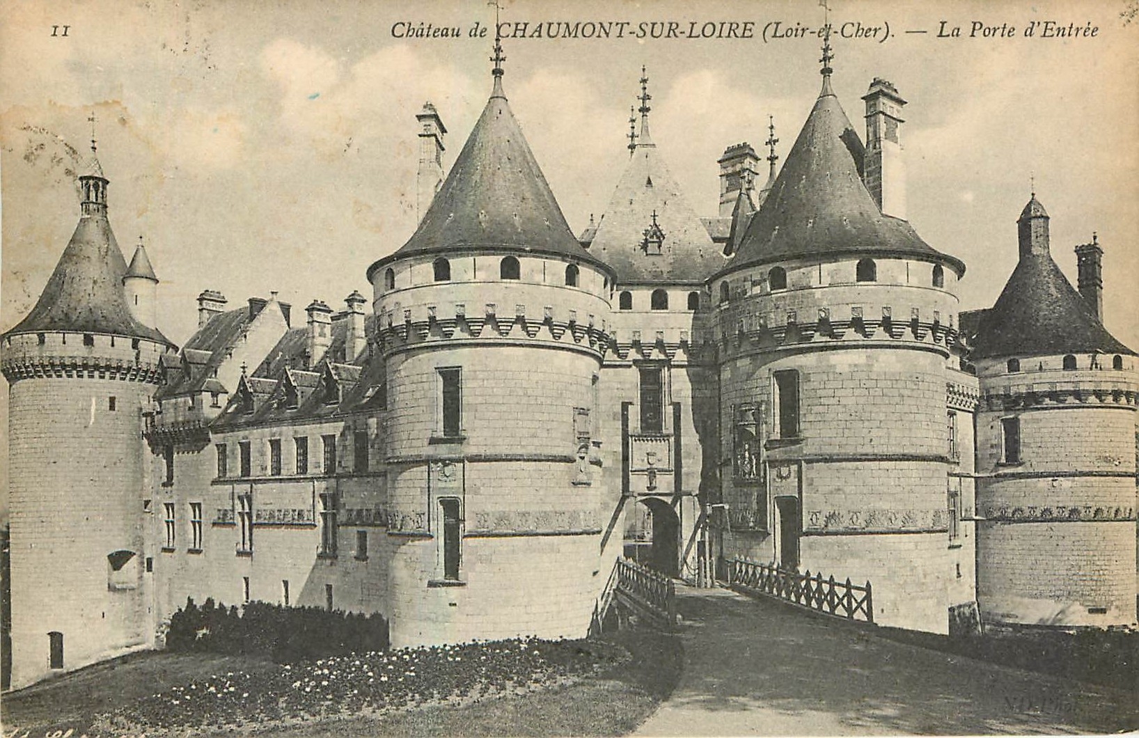 CPA Chateau de Chaumont sur Loire Loir et Cher La Porte d'Entree 