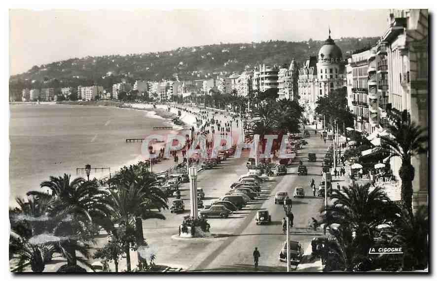 CPA Nice A M La Promenade des Anglais 