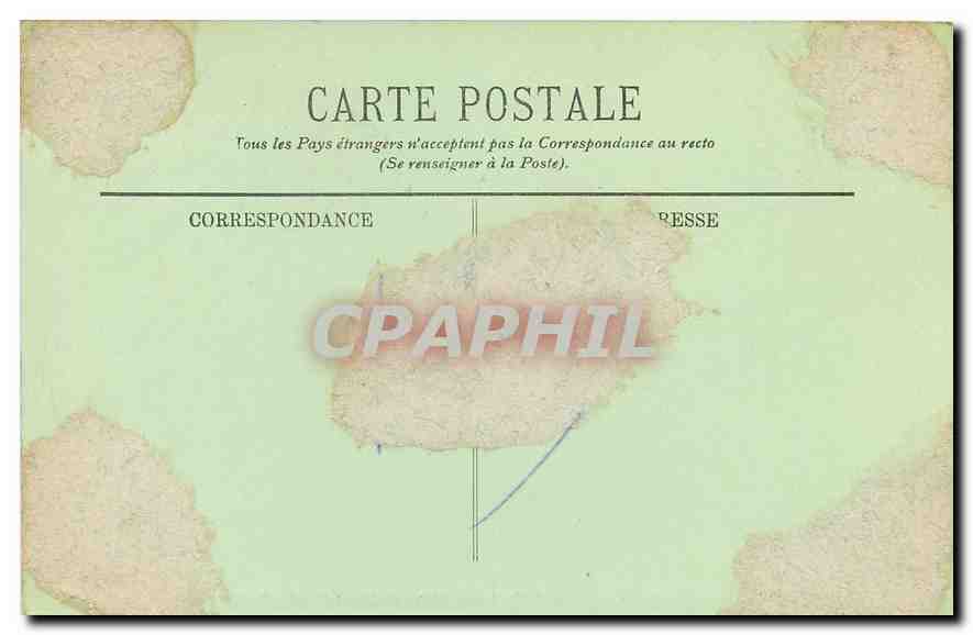 Fontainebleau — Hotel d'Angleterre und Anbau — Ansicht vom Schloss — LL. — Nr. 397 — Rückseite