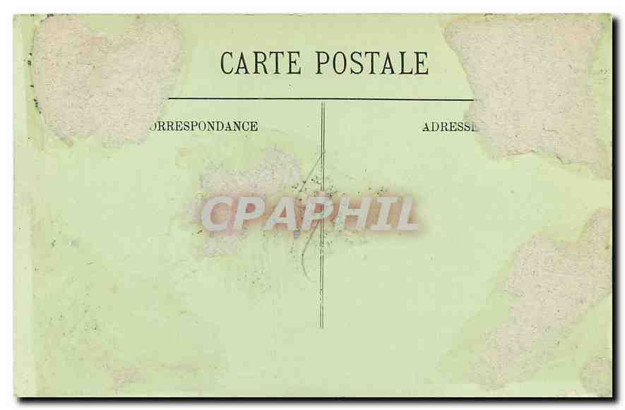 Fontainebleau — Ansicht des englischen Gartens — Les Hermès und Bacchus — LL. n°240 — Rückseite