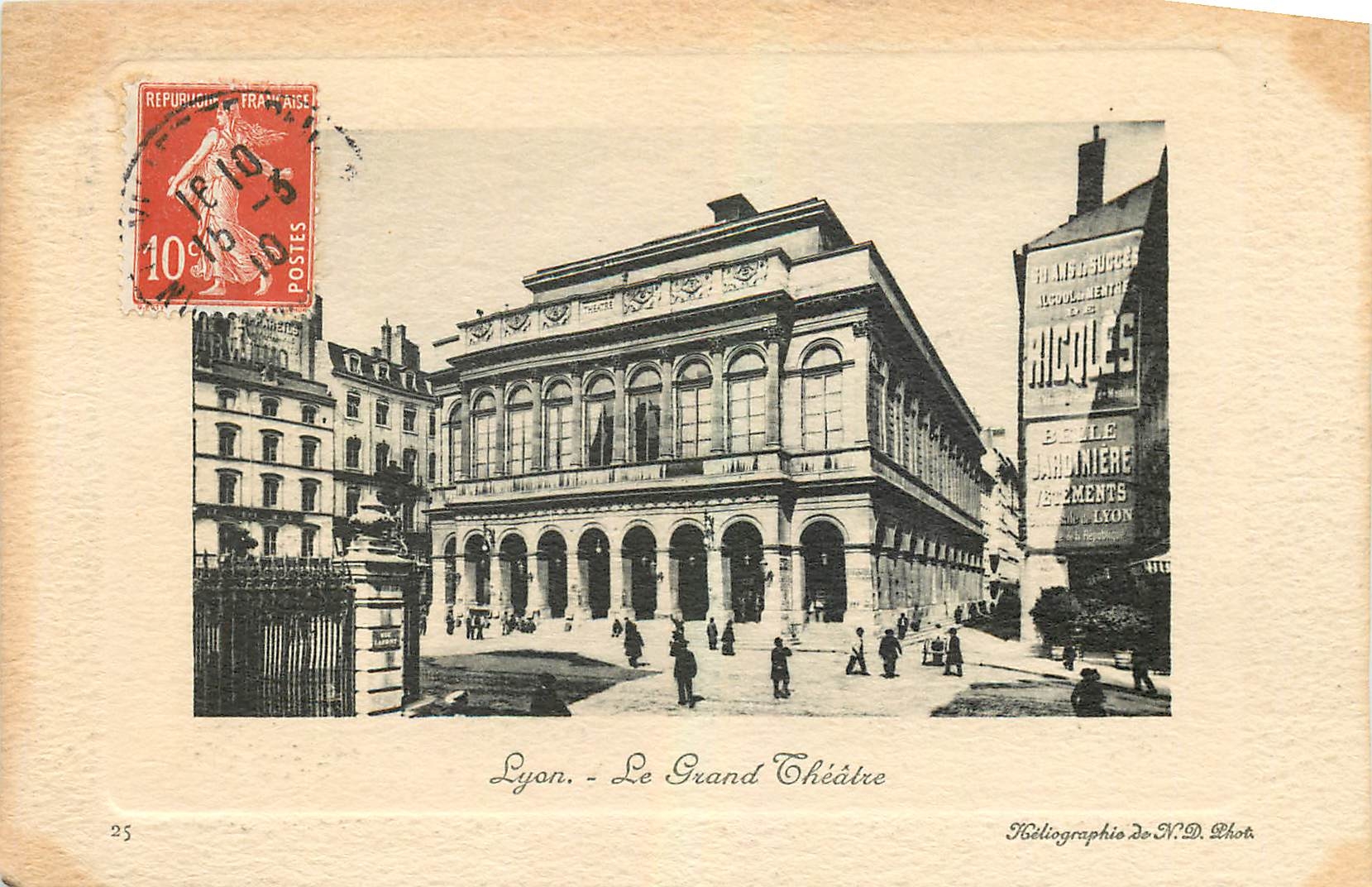 CPA Lyon Le Grand Theatre 
