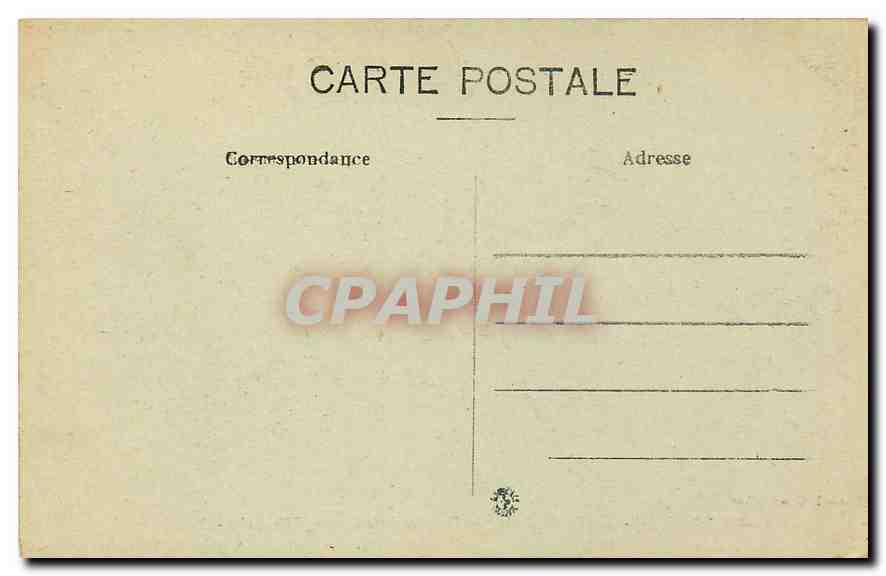CPA Saint Bonnet le Chateau Loire Fresques de la Crypte Nativite  — Back