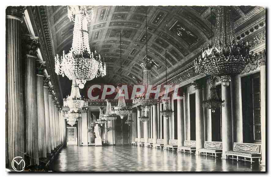CPA Compiegne Oise le chateau la galerie de bais 