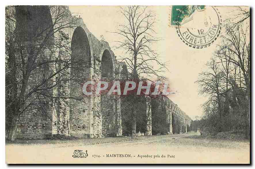 CPA Mainteron Aqueduc pris du Parc 