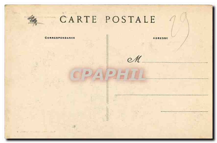 CPA Penmarch Portails de l'Eglise et du Cimetiere Saint Nonain  — Rückseite