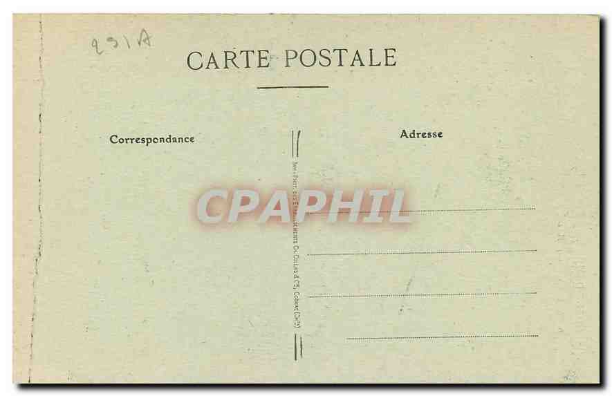 CPA Notre Dame des Naufrages a la Pointe du Raz  — Verso