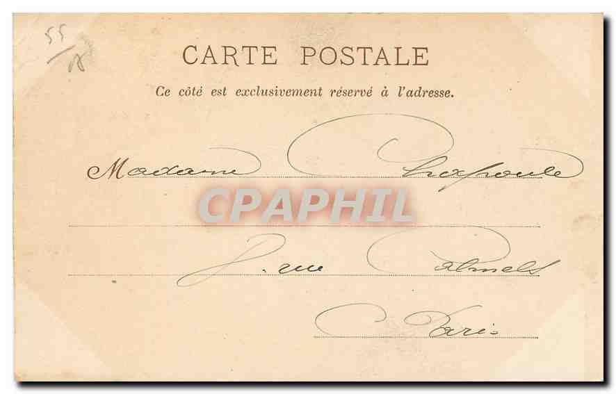 CPA Nancy Porte Desilles ancienne Porte neuve Stainville ou de Metz  — Verso