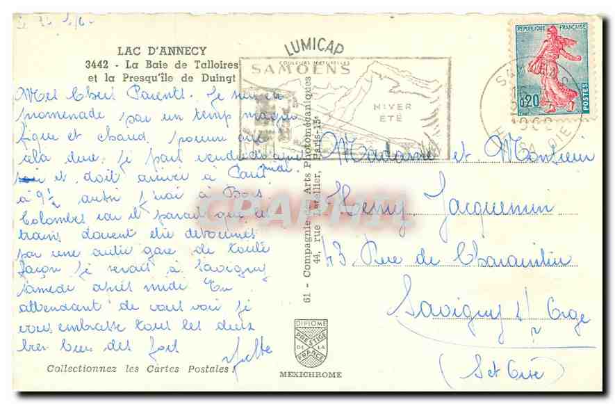 Lac d'Annecy — La Baie de Talloires et la Presqu'île de Duingt — IRIS — Reverso