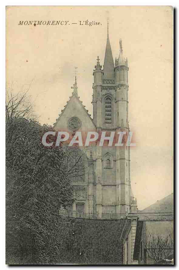 CPA Montmorency L'Eglise 