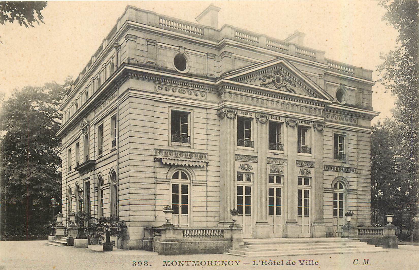 Montmorency — L'Hôtel de Ville — C.M. n°398
