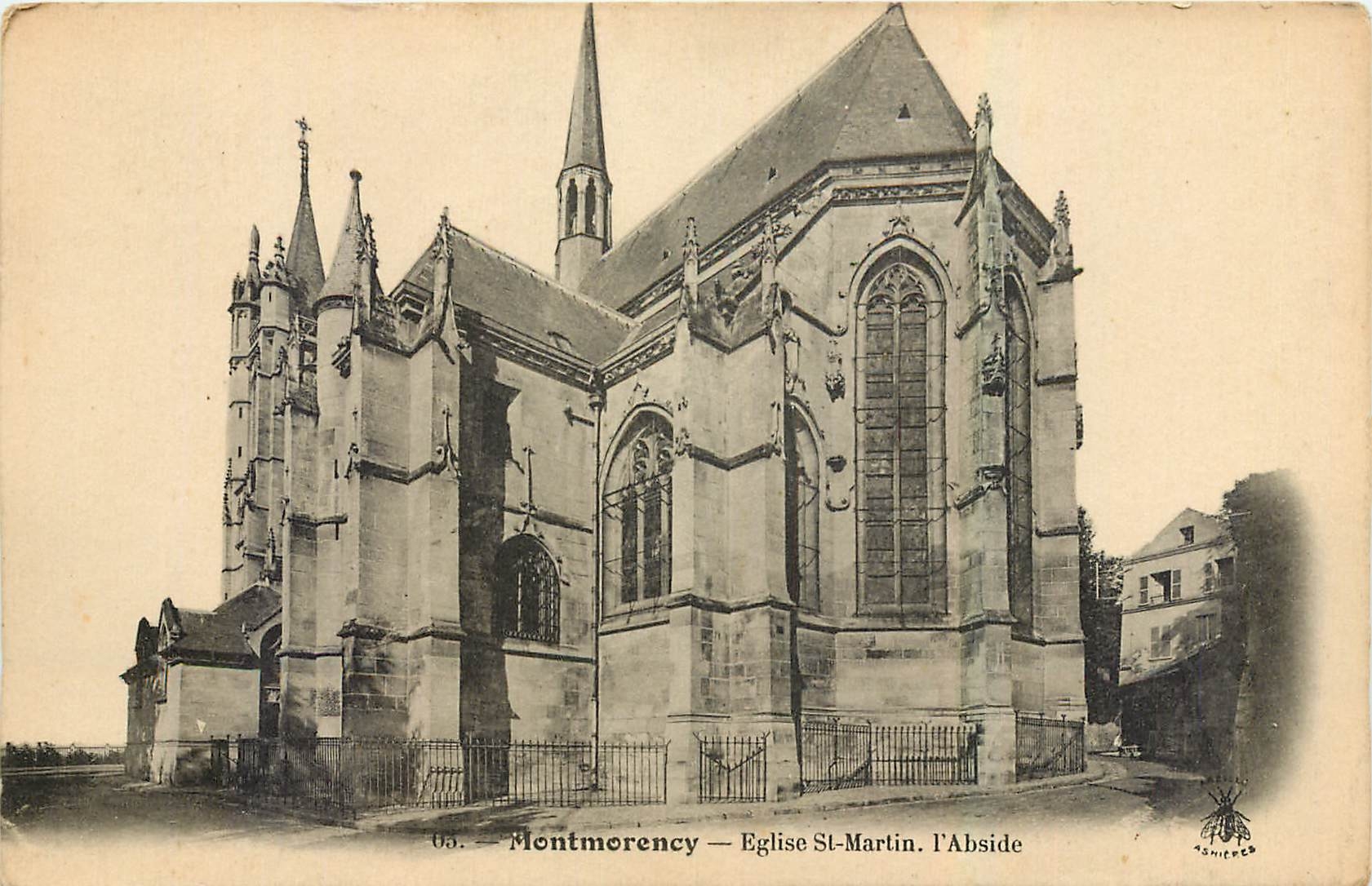 Montmorency — Église St-Martin, l'Abside — éditeur ANCHICER