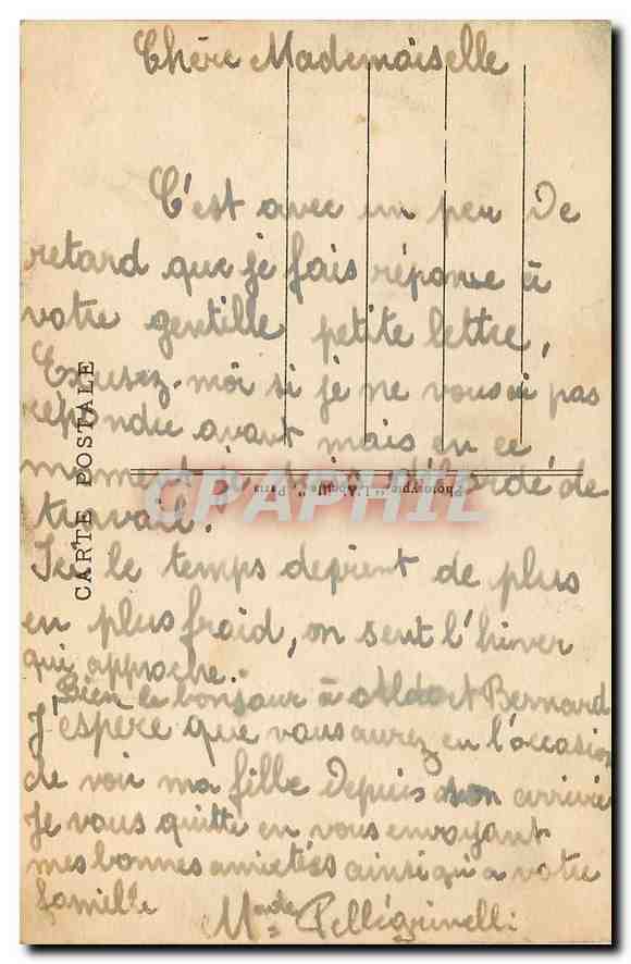 Montmorency - La Mairie — CPA n°6, éditeur SA — Back
