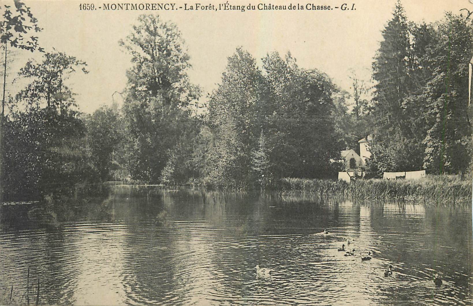 Montmorency — La Forêt, l'Étang du Château de la Chasse — G.I. — n° 1659