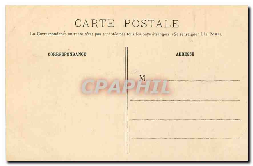 Montmorency — La Forêt, l'Étang du Château de la Chasse — G.I. — n° 1659 — Verso
