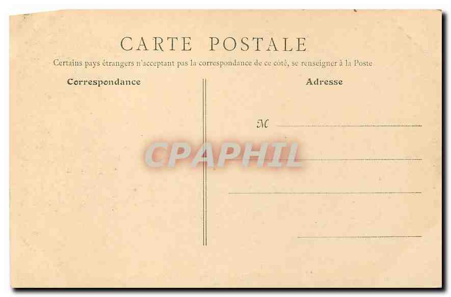 Montmorency — L'Étang du Château de Lachasse — Éditeur non identifié — Verso