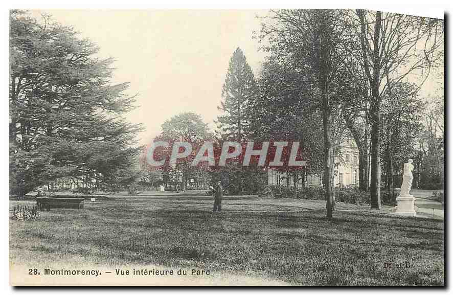 Montmorency — Vue intérieure du Parc — Dr. al. B.