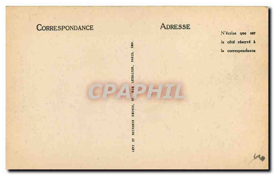 CPA Chateau de Blois Aile Louis XII La Cheminee du Porc Epic  — Verso