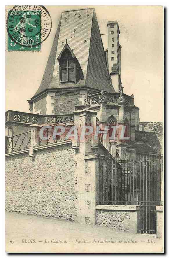 CPA Blois le Chateau Pavillon de Catherine de Medicis 