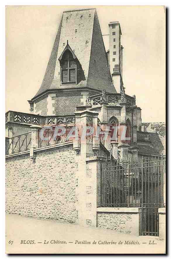 CPA Blois le Chateau Pavillon de Catherine de Medicis 
