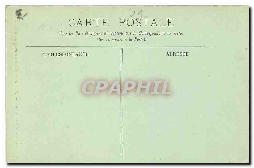 CPA Blois le Chateau Pavillon de Catherine de Medicis  — Verso