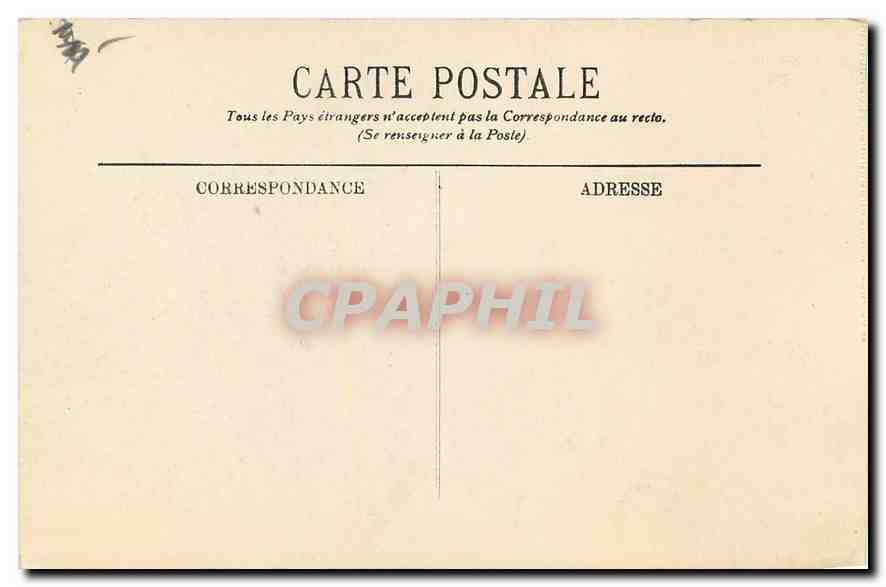 CPA Bourges Palais Jacques Coeur Salle des Gardes  — Verso