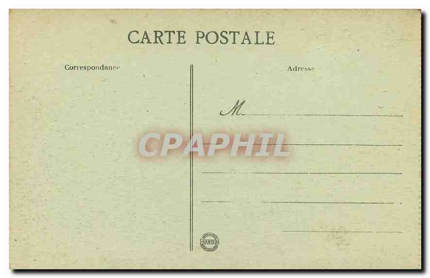 SOISSONS - Rue de la Paix après le bombardement — L. C. H. Paris, n° 166 — Rückseite