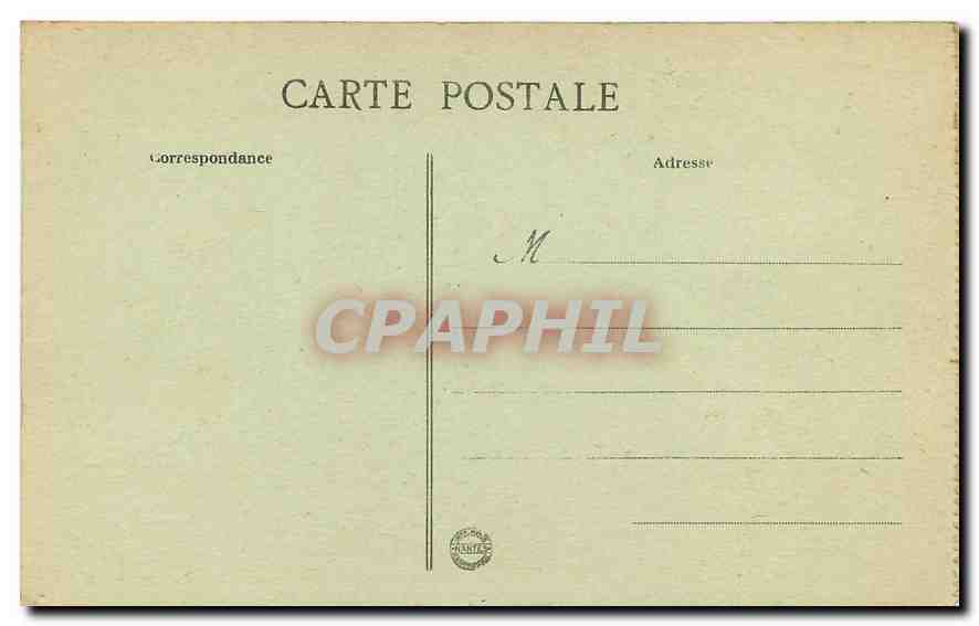 CPA La Guerre 1914 17 Soissons Interieur de la Caserne apres le Bombardement  — Rückseite