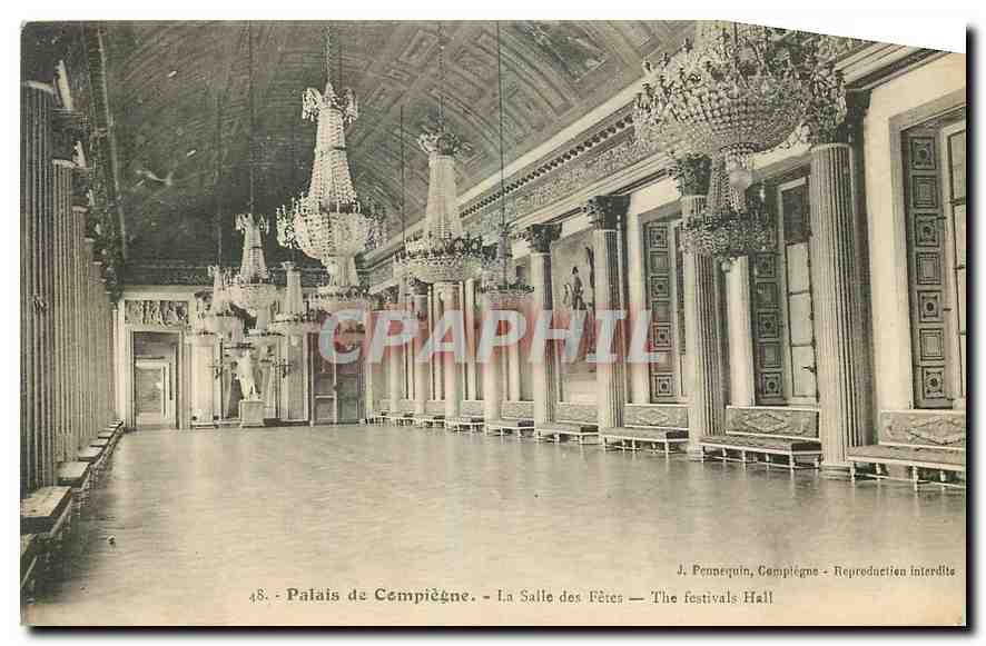 Palais de Compiègne — La Salle des Fêtes — J. Pennequin, Compiègne