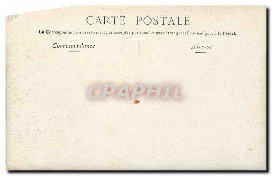 CPA Le Chatea de Compiegne  — Rückseite