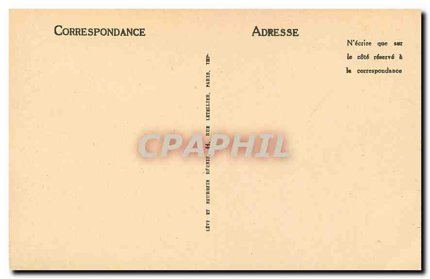CPA Eglise de Mozac Chapiteau Saintes Femmes au Tombeau XII siecle  — Verso